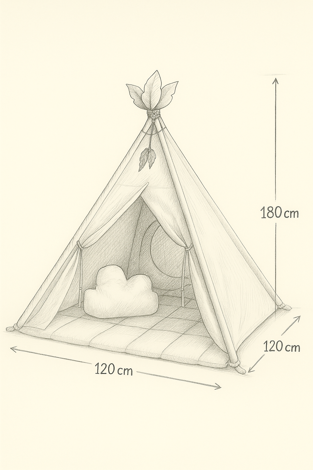 ШАТОР ЗА ДЕЦА - МИНТ