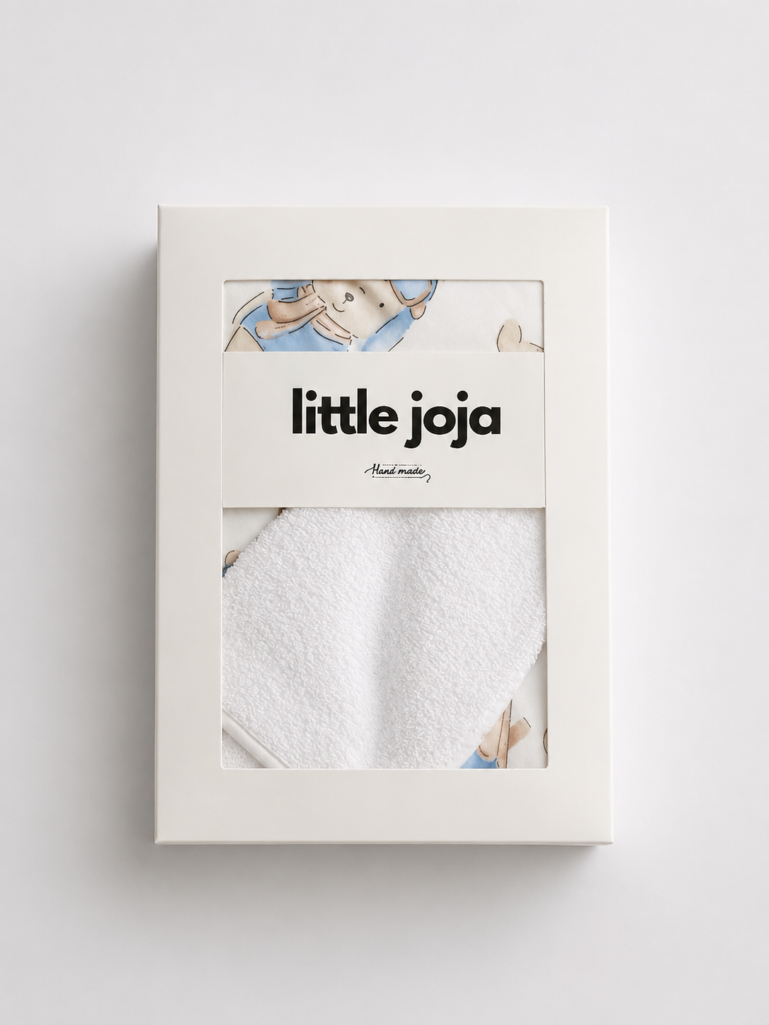 ПЕШКИР СО КАПУЉАЧА ЗА БЕБЕ + РАКАВИЧКА | LITTLE JOJA